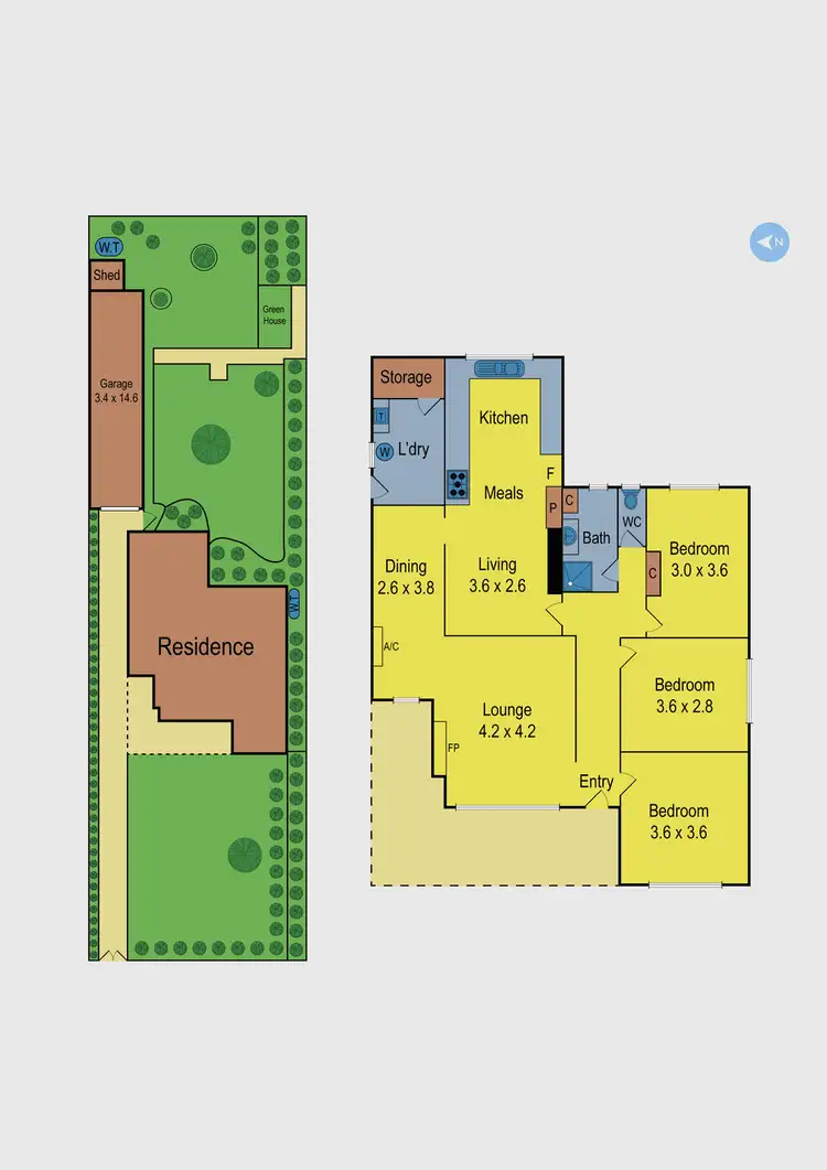 Floorplan of Homely house listing, 56 Welwyn Parade, Deer Park VIC 3023