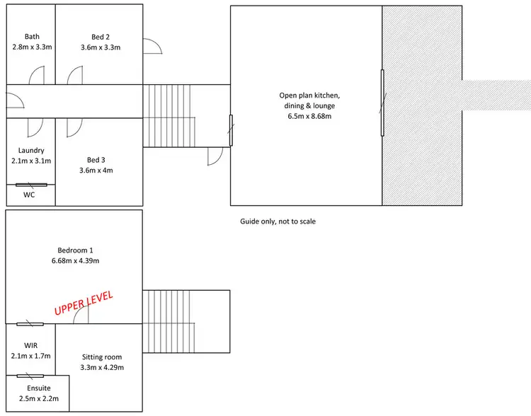 Floorplan of Homely house listing, 26a Frome Street, Robe SA 5276