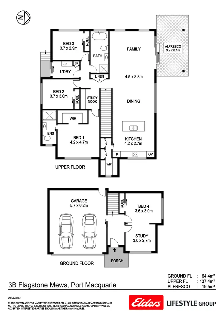 Floorplan of Homely house listing, 3B Flagstone Mews, Port Macquarie NSW 2444