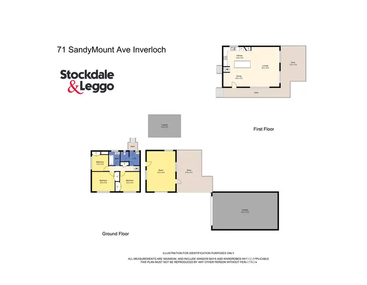 Floorplan of Homely house listing, 71 Sandy Mount Avenue, Inverloch VIC 3996