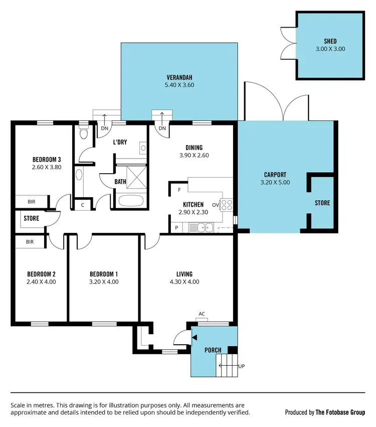 Floorplan of Homely house listing, 25 Warsaw Crescent, Hackham West SA 5163