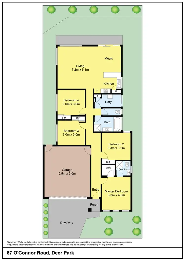 Floorplan of Homely house listing, 87 Oconnor Road, Deer Park VIC 3023