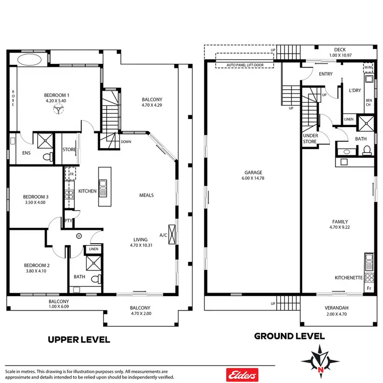 Floorplan of Homely house listing, 11 Flinders Drive, Cape Jervis SA 5204