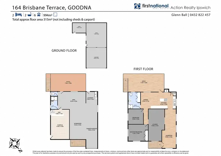 Floorplan of Homely house listing, 164 Brisbane Terrace, Goodna QLD 4300