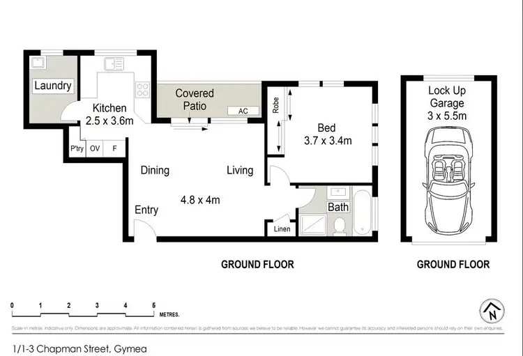 Floorplan of Homely unit listing, 1/1-3 Chapman Street, Gymea NSW 2227