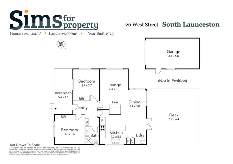 Floorplan of Homely house listing, 26 West Street, South Launceston TAS 7249