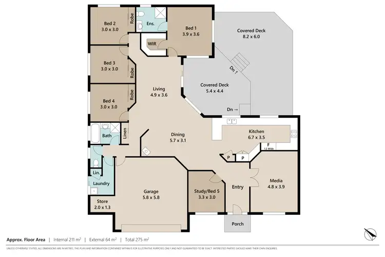 Floorplan of Homely house listing, 8 Bonsoir Court, Eatons Hill QLD 4037
