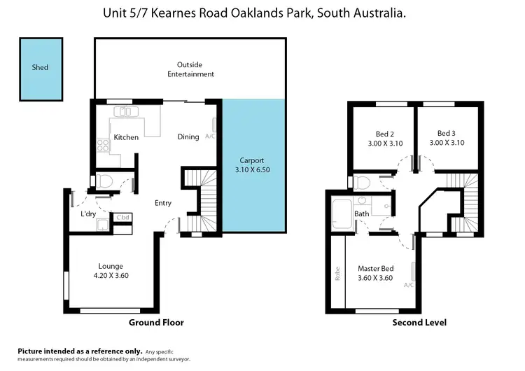 Floorplan of Homely unit listing, 5/7 Kearnes Road, Oaklands Park SA 5046