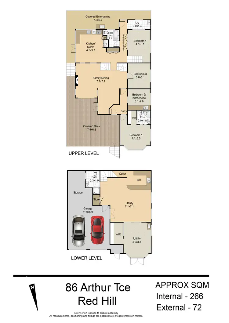 Floorplan of Homely house listing, 86 Arthur Terrace, Red Hill QLD 4059
