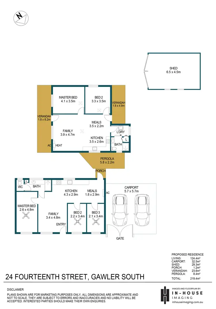 Floorplan of Homely house listing, 24 Fourteenth Street, Gawler South SA 5118