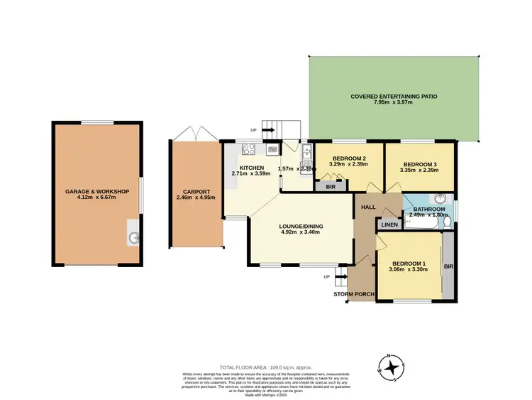 Floorplan of Homely house listing, 35 Timberi Ave, Dapto NSW 2530