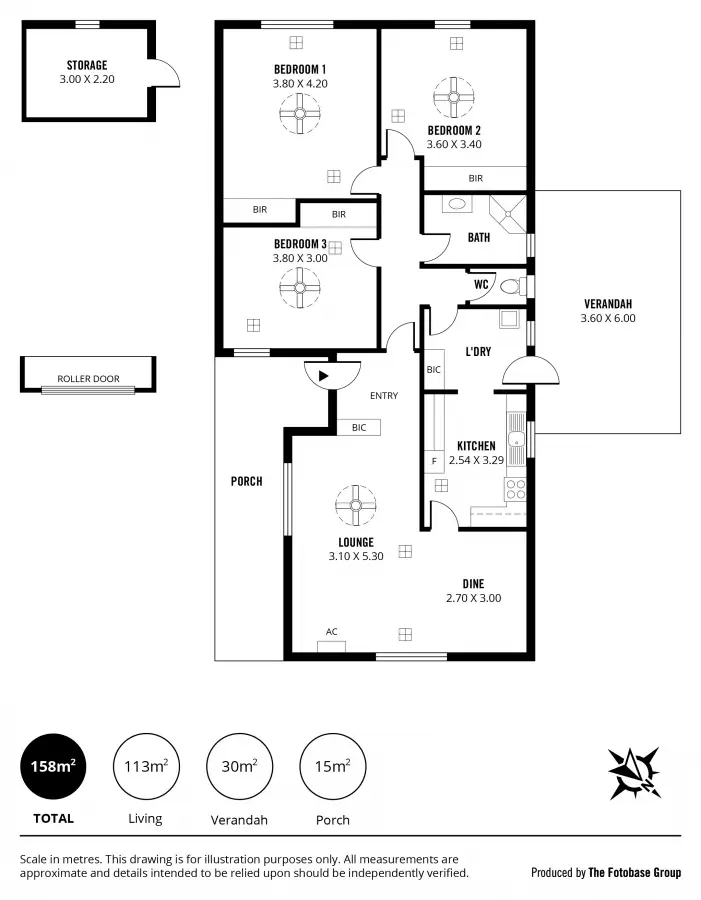 Floorplan of Homely house listing, 11 Alawoona Road, Munno Para SA 5115