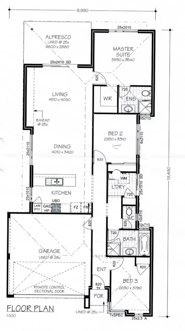 Floorplan of Homely house listing, 7 McGibbon Street, Piara Waters WA 6112