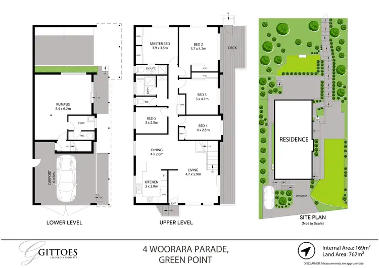 Floorplan of Homely house listing, 4 Woorara Parade, Green Point NSW 2251
