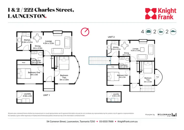 Floorplan of Homely house listing, 222 Charles Street, Launceston TAS 7250