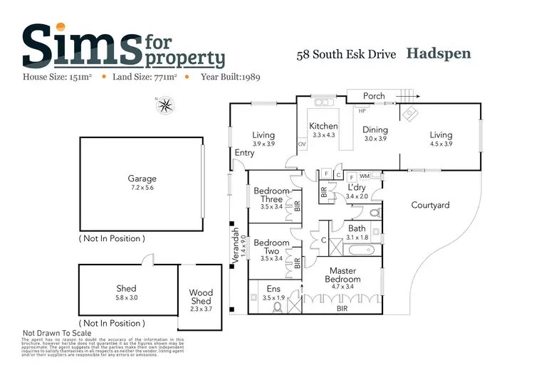 Floorplan of Homely house listing, 58 South Esk Drive, Hadspen TAS 7290