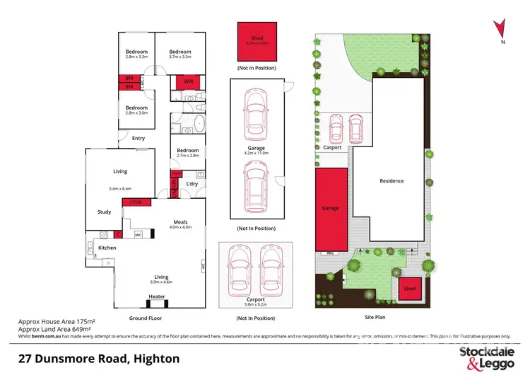 Floorplan of Homely house listing, 27 Dunsmore Road, Highton VIC 3216