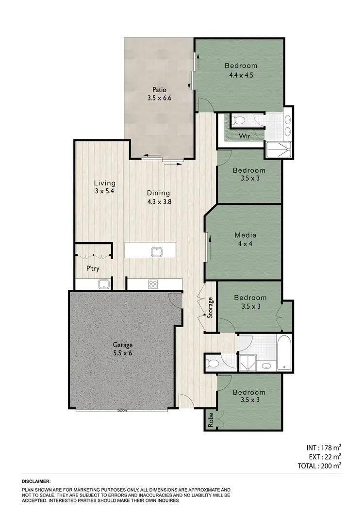 Floorplan of Homely house listing, 60 Ravensbourne Crescent, North Lakes QLD 4509
