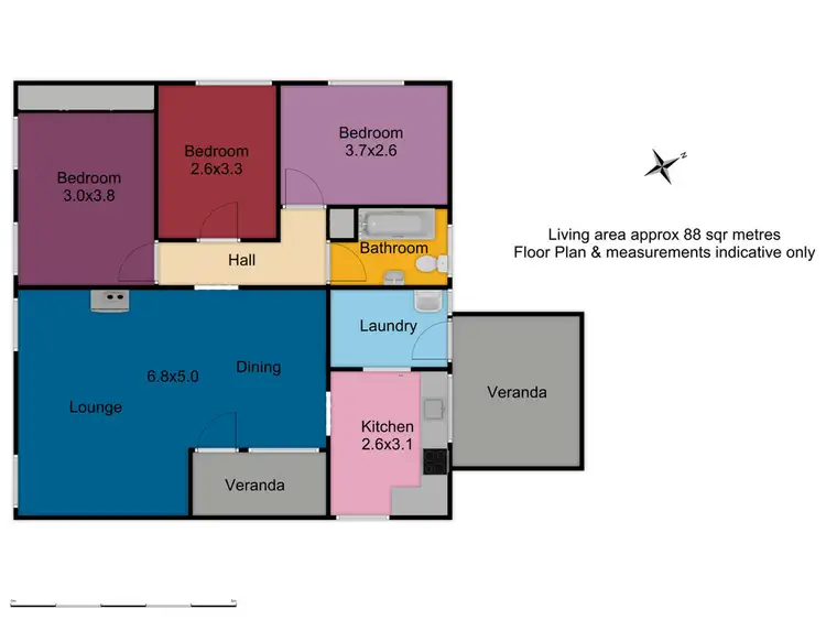 Floorplan of Homely house listing, 19 Jindalee Avenue, Orange NSW 2800