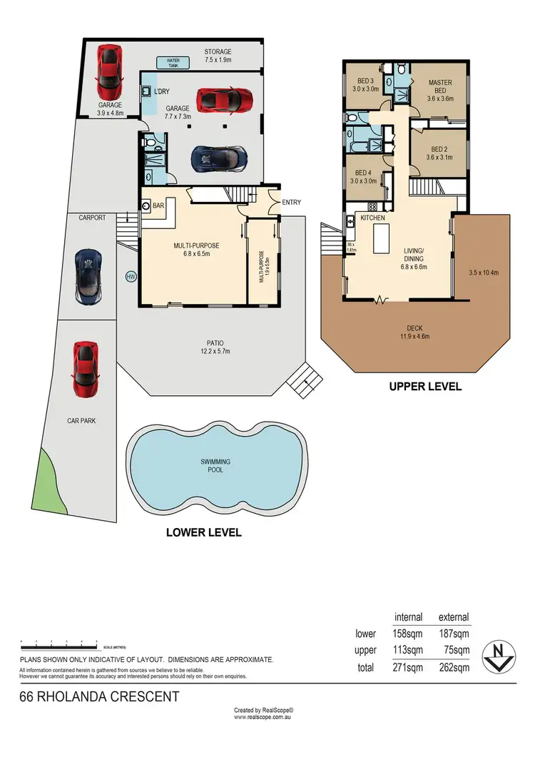 Floorplan of Homely house listing, 66 Rholanda Crescent, Springwood QLD 4127