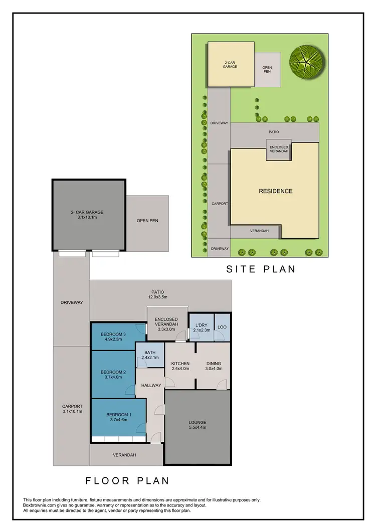 Floorplan of Homely house listing, 19 GOODE STREET, Dubbo NSW 2830