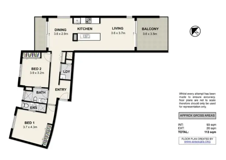 Floorplan of Homely apartment listing, 102/82 Boundary Street, Brisbane City QLD 4000