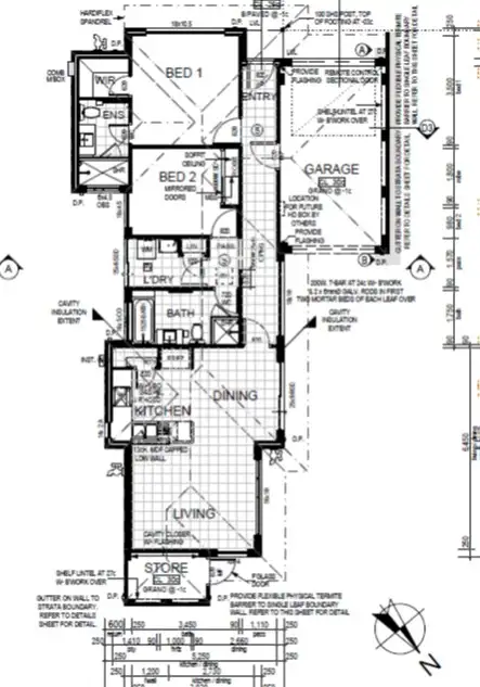 Floorplan of Homely villa listing, 2/33 Cowcher Way East, Medina WA 6167