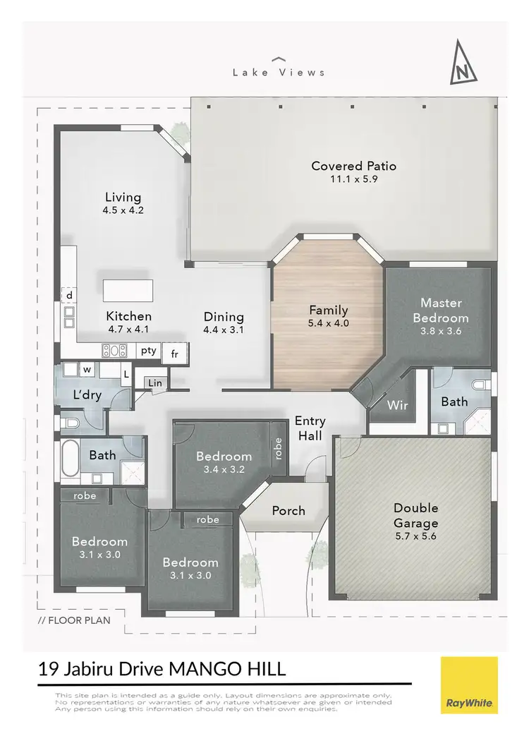 Floorplan of Homely house listing, 19 Jabiru Drive, Mango Hill QLD 4509