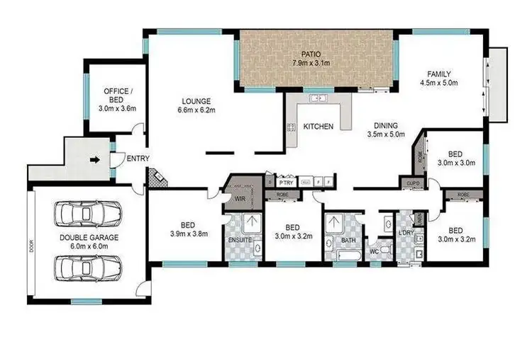 Floorplan of Homely rural property listing, 92 Stevens Road, Purga QLD 4306