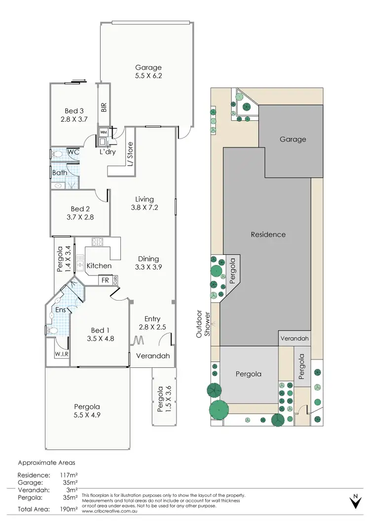 Floorplan of Homely house listing, 48 Clement Street, Swanbourne WA 6010