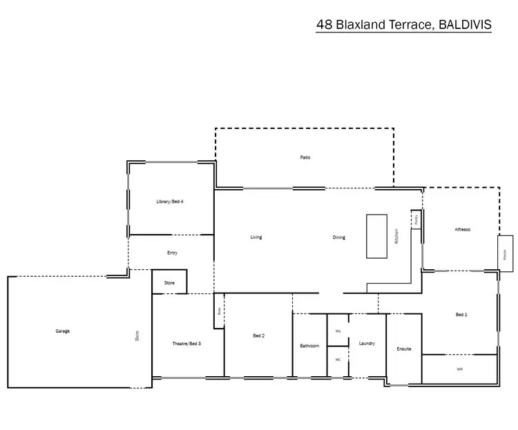 Floorplan of Homely house listing, 48 Blaxland Terrace, Baldivis WA 6171