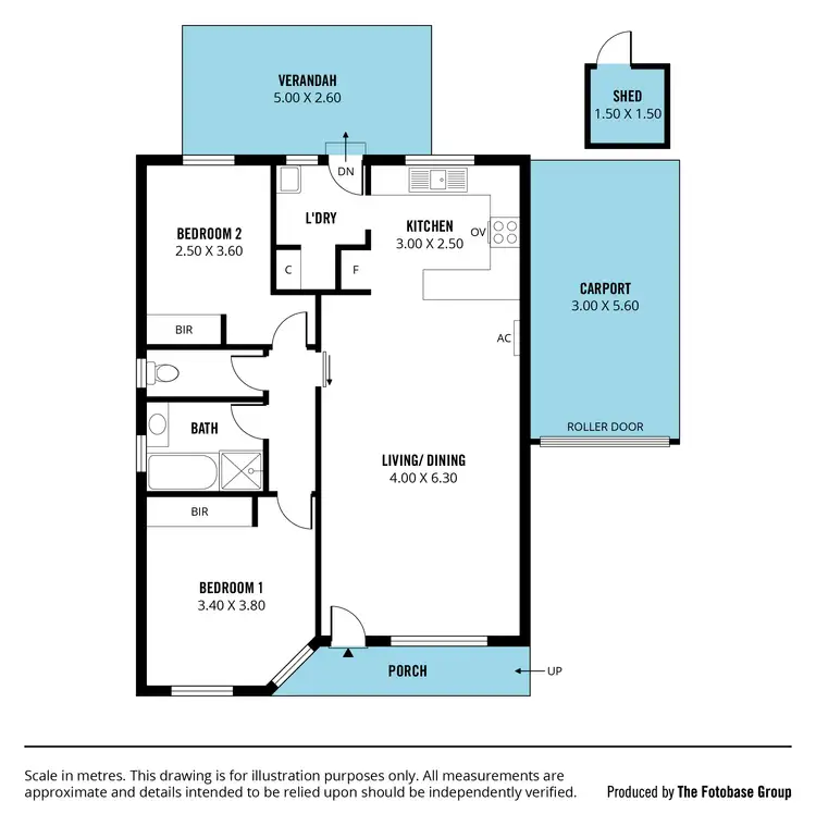 Floorplan of Homely unit listing, 6/221 Brodie Road, Morphett Vale SA 5162