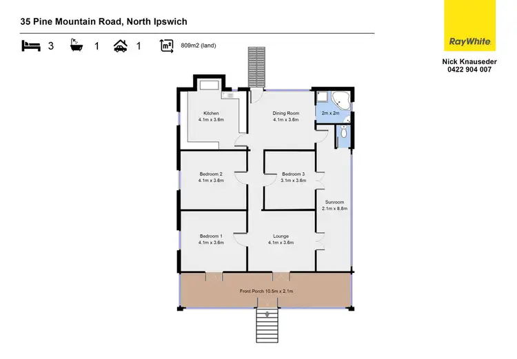 Floorplan of Homely house listing, 35 Pine Mountain Road, North Ipswich QLD 4305