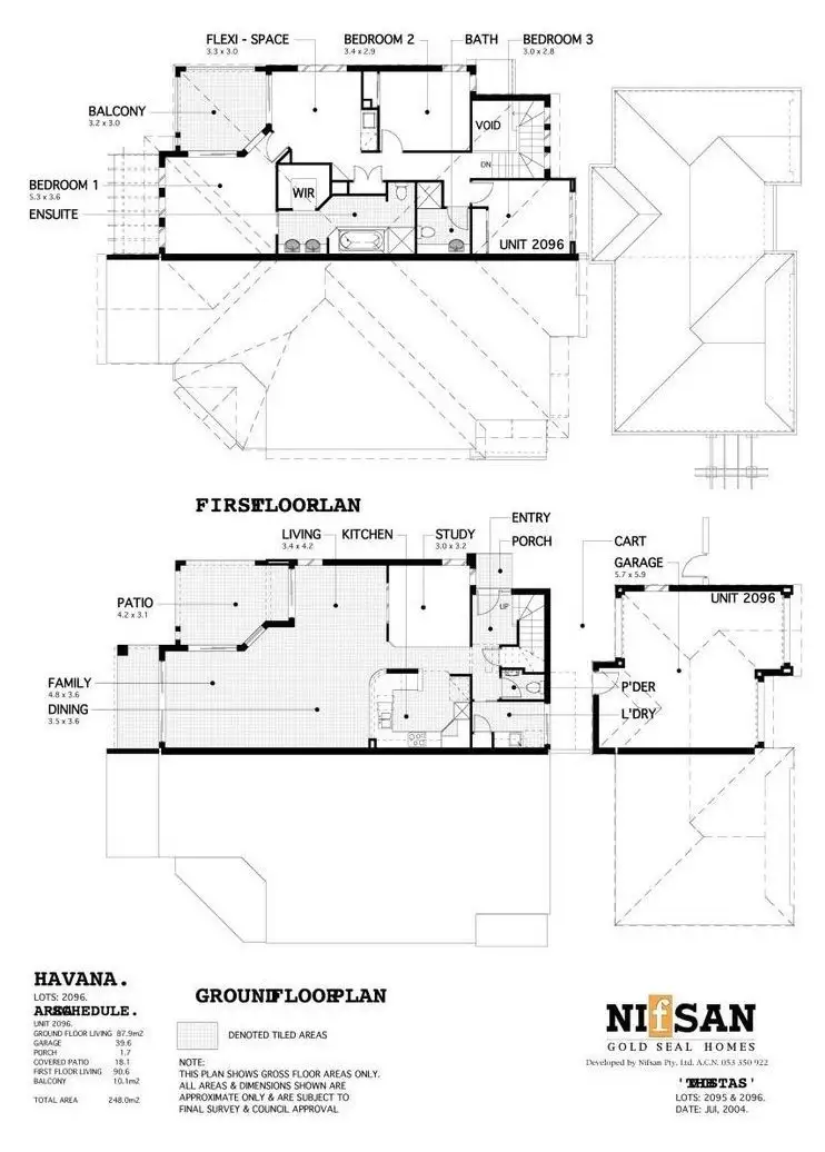 Floorplan of Homely house listing, 2096/1 The Vistas Drive, Carrara QLD 4211