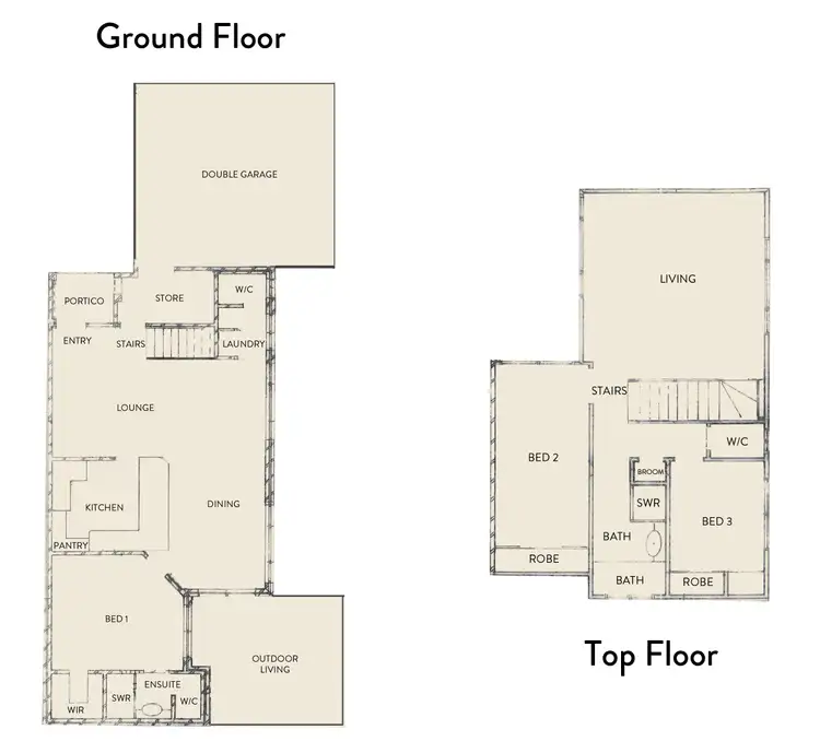 Floorplan of Homely townhouse listing, 5/92 Cooper Street, Mandurah WA 6210