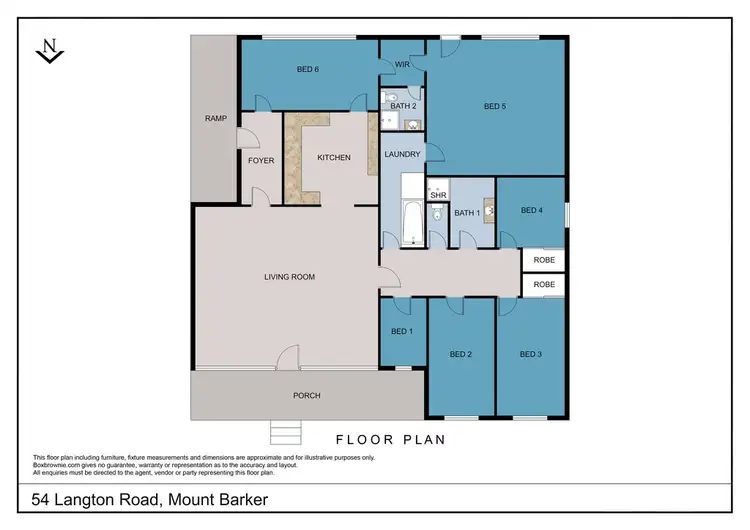 Floorplan of Homely house listing, 54 Langton Road, Mount Barker WA 6324
