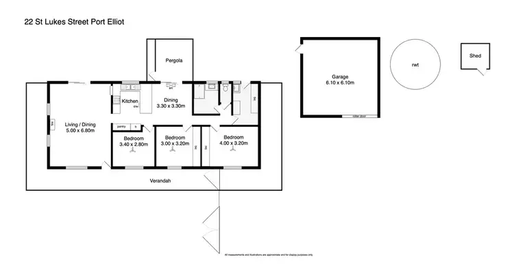Floorplan of Homely house listing, 23 St Lukes Street, Port Elliot SA 5212