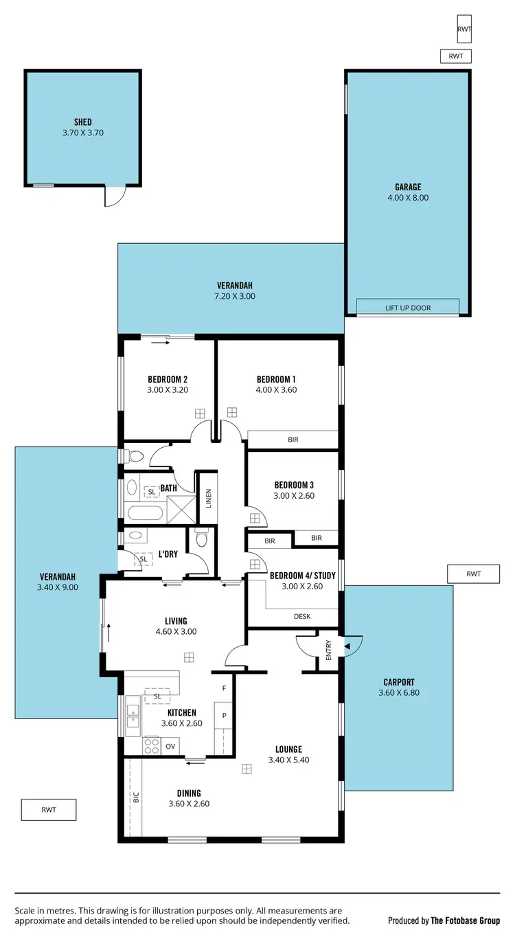 Floorplan of Homely house listing, 3 Barry Street, Christies Beach SA 5165
