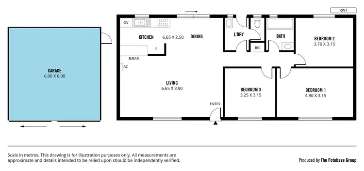 Floorplan of Homely house listing, 7 Barton Street, Yankalilla SA 5203