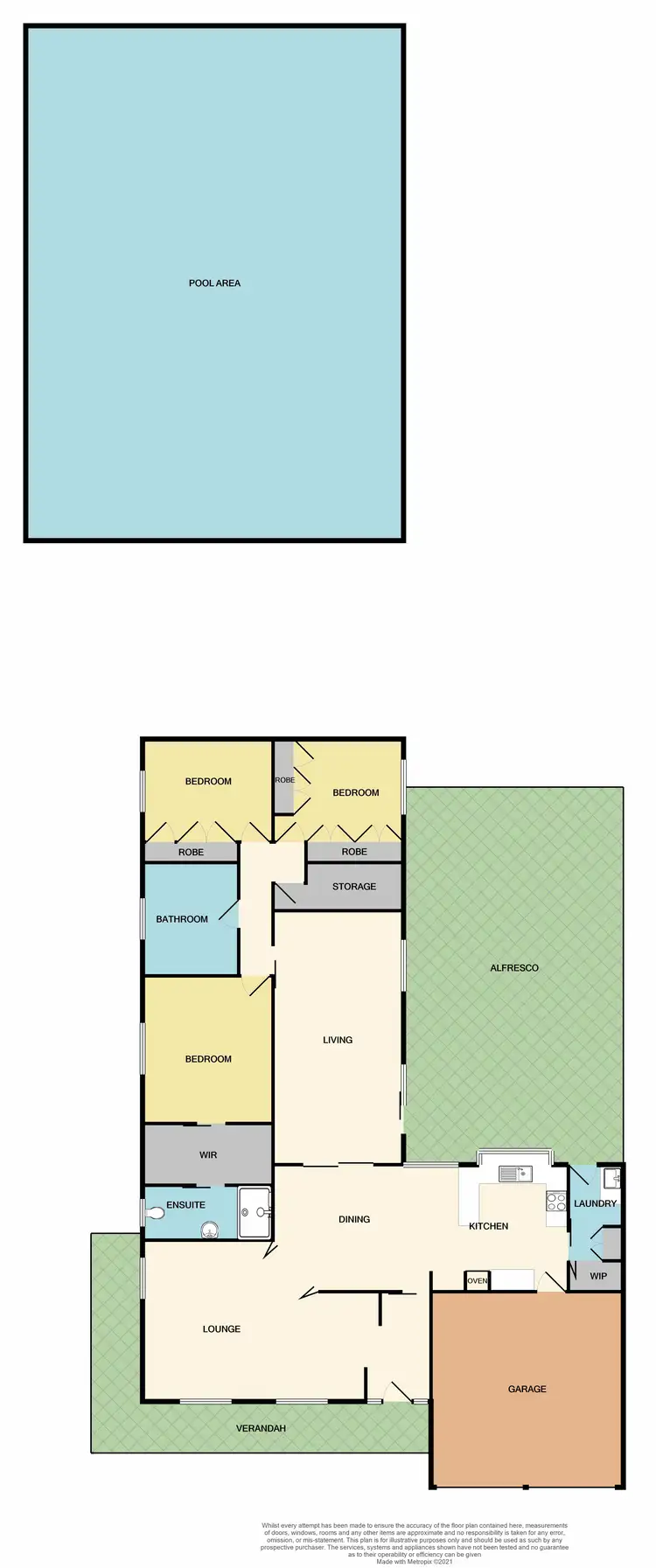 Floorplan of Homely house listing, 15 Wesley Street, Bolwarra Heights NSW 2320