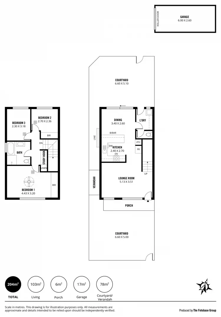 Floorplan of Homely townhouse listing, 7/162 Bradley Grove, Mitchell Park SA 5043