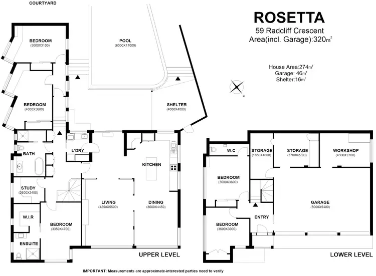 Floorplan of Homely house listing, 59 Radcliff Crescent, Rosetta TAS 7010