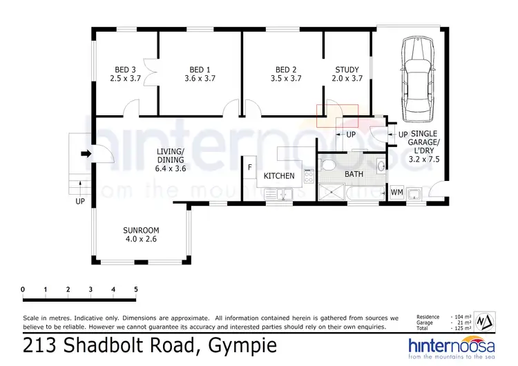 Floorplan of Homely house listing, Lot 2, 213 Shadbolt Road, Mothar Mountain QLD 4570
