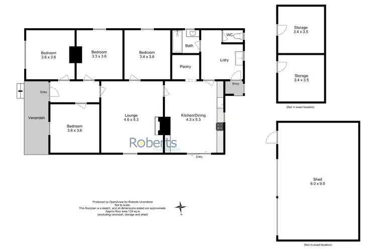 Floorplan of Homely house listing, 18 James Street, Ulverstone TAS 7315