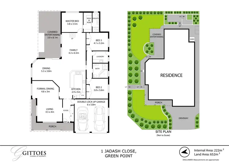 Floorplan of Homely house listing, 1 Jadash Close, Green Point NSW 2251