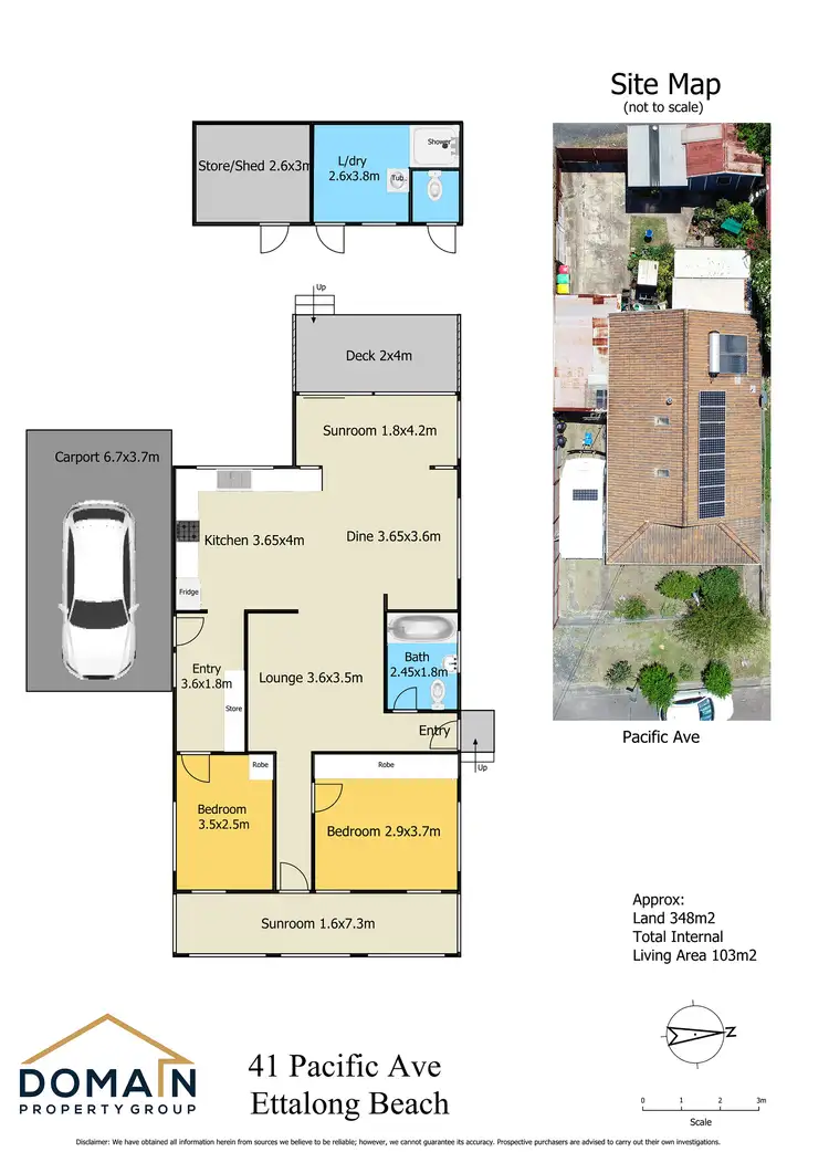 Floorplan of Homely house listing, 41 Pacific Avenue, Ettalong Beach NSW 2257