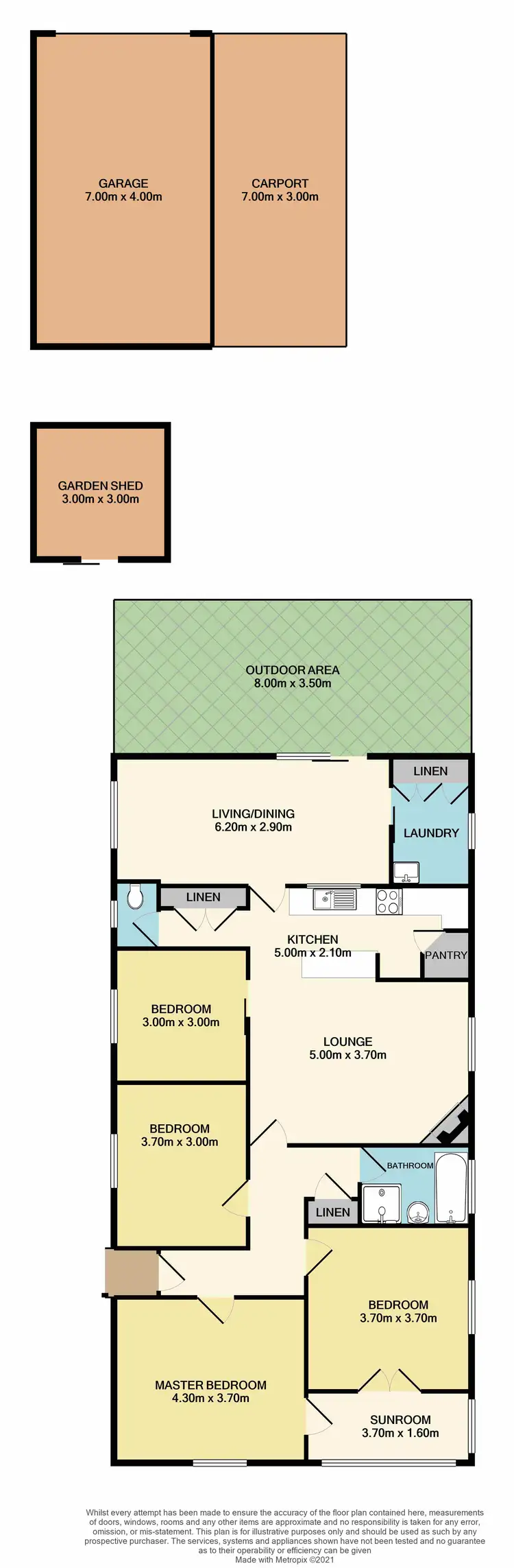 Floorplan of Homely house listing, 40 Bligh Street, Telarah NSW 2320