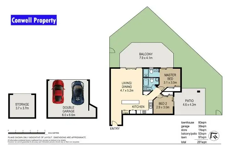 Floorplan of Homely unit listing, 5/1 Western Avenue, Chermside QLD 4032