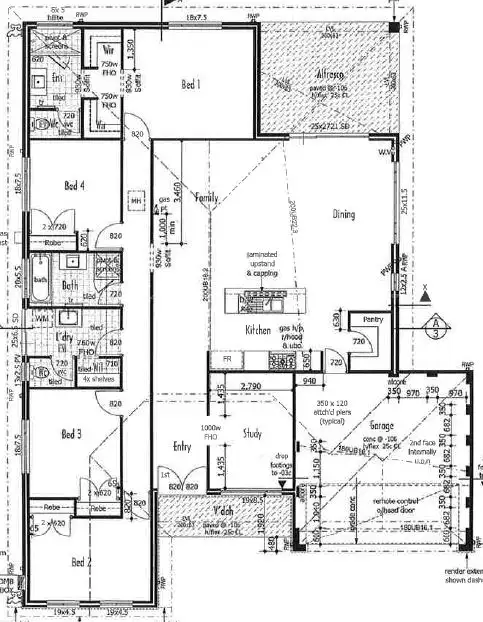 Floorplan of Homely house listing, 4 Boolok Way, Capel WA 6271