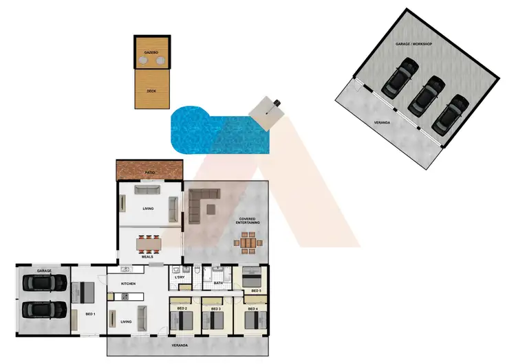 Floorplan of Homely house listing, 2-6 Stockleigh Road, South Maclean QLD 4280